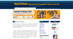 Desktop Screenshot of mondivirtuali.top-ix.org